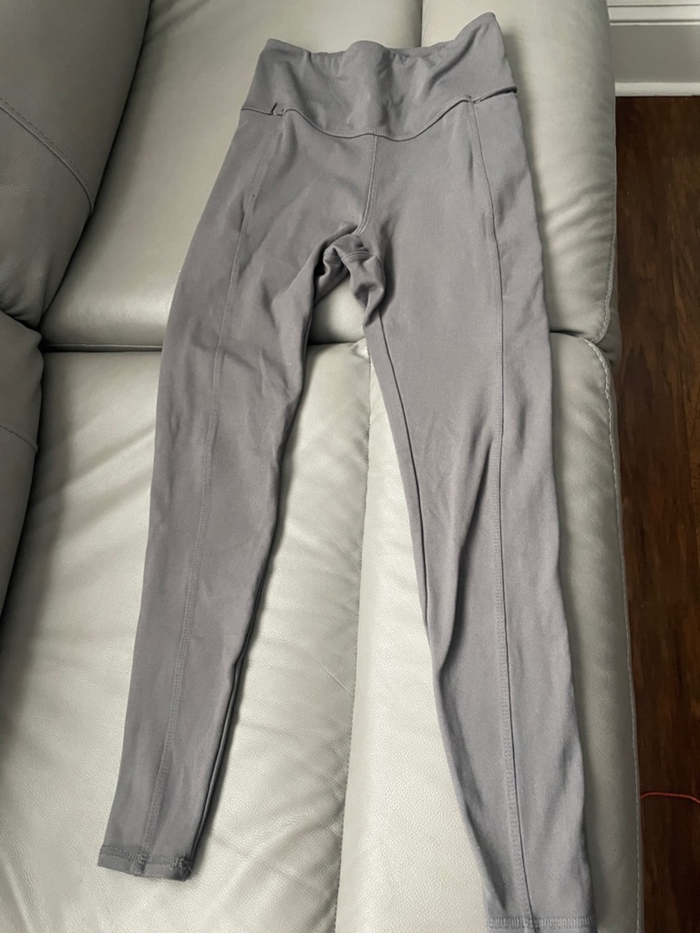 Danskin Light Gray High-Waist Leggings